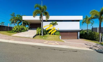 Sobrado à venda em Campinas, Loteamento Mont Blanc Residence, com 5 suítes, com 492 m²