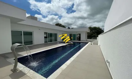 Sobrado à venda em Vinhedo, Condomínio Estância Marambaia, com 4 suítes, com 519 m²
