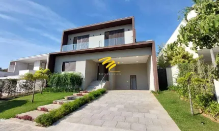 Sobrado à venda em campinas, alphaville dom pedro, com 4 suítes, com 383.3 m²