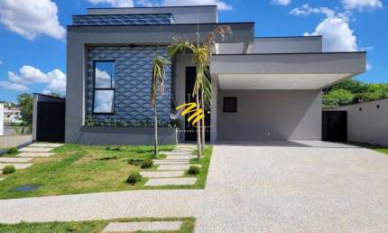 Casa à venda em Campinas, Alphaville Dom Pedro, com 3 suítes, com 226 m²