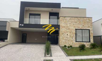 Sobrado à venda em Valinhos, Roncáglia, com 3 suítes, com 241 m², Mont'Alcino