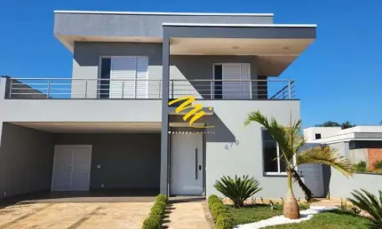 Sobrado à venda em Paulínia, Parque Brasil 500, com 4 quartos, com 250 m², Residencial Royal Garden