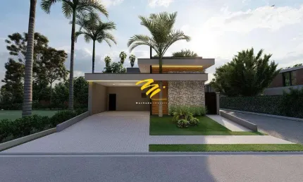 Casa à venda em Paulínia, Jardim América, com 3 suítes, com 209.93 m², Villa Bella Siena