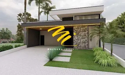 Sobrado à venda em Paulínia, Parque Brasil 500, com 3 suítes, com 186.34 m²