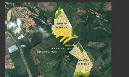 Terreno à venda em Campinas, Alphaville Dom Pedro 2, com 437.9 m²