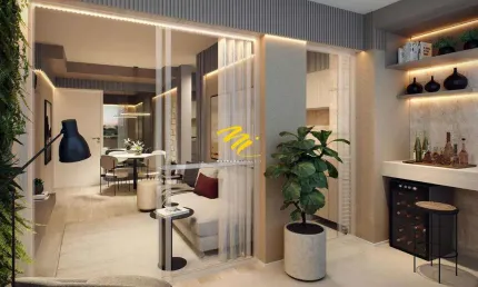 Apartamento Garden à venda em Campinas, Parque Rural Fazenda Santa Cândida, com 3 quartos