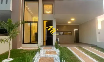 Casa à venda em Paulínia, Vila Monte Alegre, com 3 suítes, com 147 m², Terras da Estância