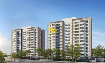 Apartamento à venda em Campinas, Parque Rural Fazenda Santa Cândida, com 3 quartos, com 70 m²