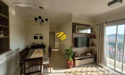 Apartamento à venda em valinhos, parque residencial maison blanche, com 2 quartos, com 63.5 m²
