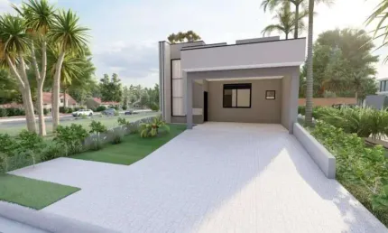 Casa à venda em Paulínia, Vila Monte Alegre, com 3 suítes, com 137.77 m², TERRAS DA ESTÂNCIA