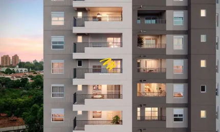 Apartamento à venda em Campinas, Chácara da Barra, com 2 quartos, com 60 m²