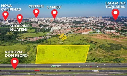 Terreno à venda em Campinas, Parque dos Jacarandás, com 50000 m²