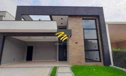 Casa à venda em Paulínia, Parque Brasil 500, com 3 suítes, com 180 m², Reserva Real