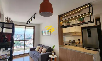 Apartamento para alugar em Campinas, Botafogo, com 2 quartos, com 64 m², Living Elegance