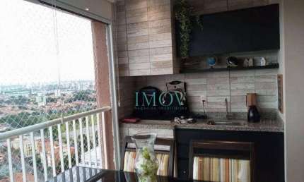 Apartamento para alugar, 75 m² por R$ 6.100,00/mês - Jardim das Indústrias - São José dos Campos/SP