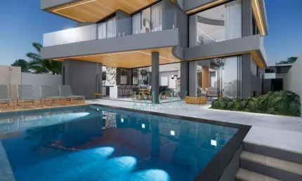 Sobrado com 5 dormitórios à venda, 392 m² por R$ 3.499.000,00 - Condomínio Residencial Jaguary - São José dos Campos/SP