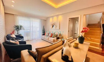 Cobertura à venda, 300 m² por r$ 2.780.000,00 - jardim aquarius - são josé dos campos/sp