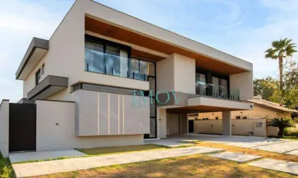 Mansão com 5 dormitórios à venda, 702 m² por R$ 12.500.000 - Condomínio Chácara Serimbura - Aceita Permuta!!!