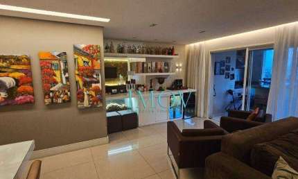 Apartamento com 3 dormitórios, 143 m² - venda por R$ 1.850.000,00 ou aluguel por R$ 9.496,67/mês - Jardim Aquarius - São José dos Campos/SP