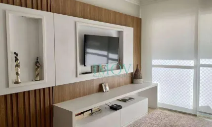 Apartamento com 3 dormitórios para alugar, 103 m² por r$ 7.086,38/mês - jardim aquarius - são josé dos campos/sp