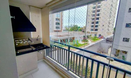 Apartamento com 2 dormitórios para alugar, 65 m² por r$ 5.562,00/mês - jardim aquarius - são josé dos campos/sp