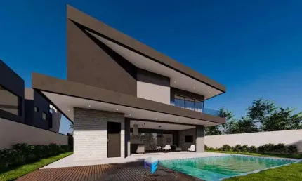 Sobrado com 4 dormitórios à venda, 530 m² por r$ 5.700.000 - condomínio reserva do paratehy - são josé dos campos/sp