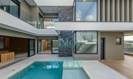 Sobrado com 4 dormitórios à venda, 444 m² por r$ 4.800.000,00 - condomínio residencial alphaville ii - são josé dos campos/sp