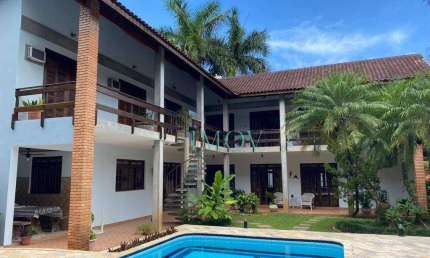 Sobrado com 4 dormitórios à venda, 378 m² por R$ 2.950.000,00 - Riviera de São Lourenço - Bertioga/SP