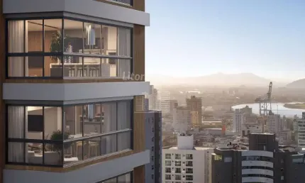 Apartamento a venda de frente para beira rio - itajaí
