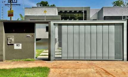 Casa para Venda em Campo Grande, Parque Residencial Rita Vieira, 3 dormitórios, 1 suíte, 2 banheiros, 5 vagas