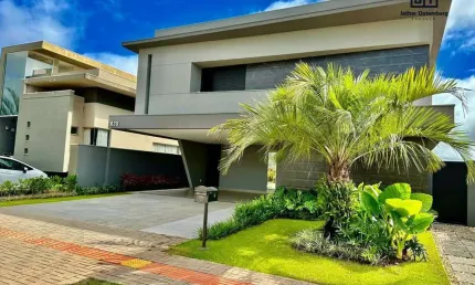 Sobrado para Venda em Campo Grande, Alphaville Campo Grande 3, 4 dormitórios, 3 suítes, 5 banheiros, 4 vagas