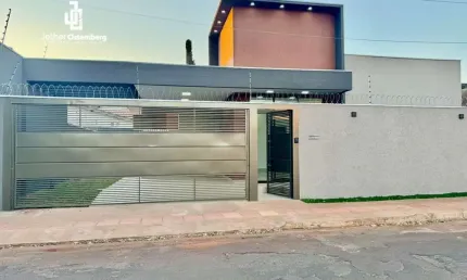 Casa para venda em campo grande, vila rica, 3 dormitórios, 1 suíte, 3 banheiros