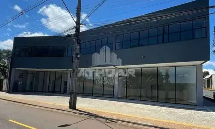 Sala comercial no Jardim Tarobá medindo 65m  de área construída com um banheiro.