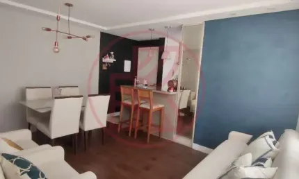 Apartamento para Venda em Santo André, Vila Valparaíso, 2 dormitórios, 1 suíte, 2 banheiros, 1 vaga