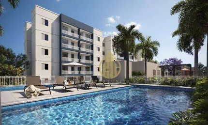 Apartamento com 2 dormitórios à venda, 47 m² por R$ 269.000,00 - Guaporé - Ribeirão Preto/SP