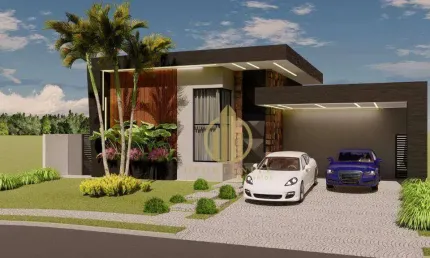 Casa no Terras de Santa Marta com 3 dormitórios - piscina - área gourmet - Bonfim Paulista/SP