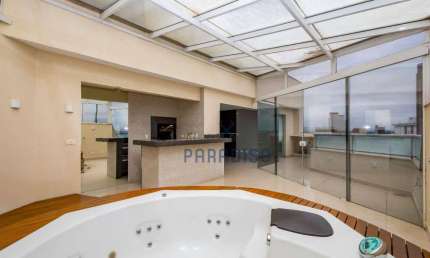 Cobertura com 3 dormitórios à venda, 260 m² por R$ 1.800.000,00 - Bigorrilho - Curitiba/PR