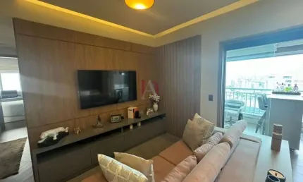 Apartamento 2 Quartos para Venda em São Bernardo do Campo, Centro, 2 dormitórios, 2 suítes, 3 banheiros, 2 vagas