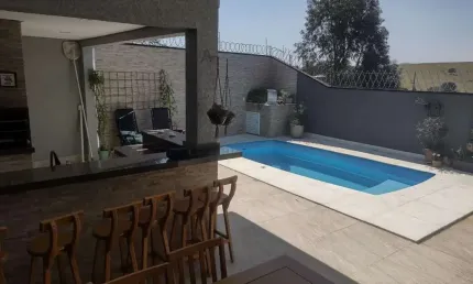 Casa em Condomínio para Venda em Bragança Paulista, Condomínio Portal da Serra, 5 dormitórios, 3 suítes, 3 banheiros, 4 vagas