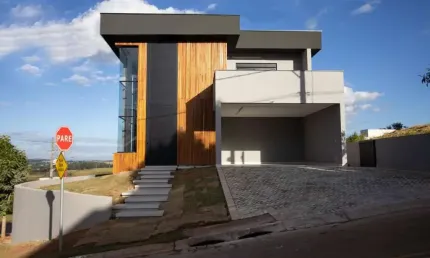 Casa em Condomínio para Locação em Bragança Paulista, Condomínio Campos do Conde, 5 suítes, 3 banheiros, 4 vagas