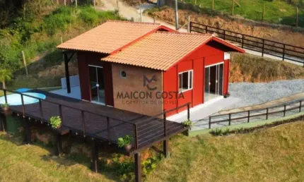 Chácara / sítio com 2 quartos à venda em Fazenda Sacramento, Águas Mornas 