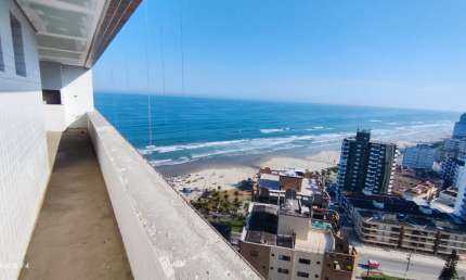 Vila Caiçara, lançamento apto 4 dorms, 3 garagem, alto padrão 150 mts do mar
