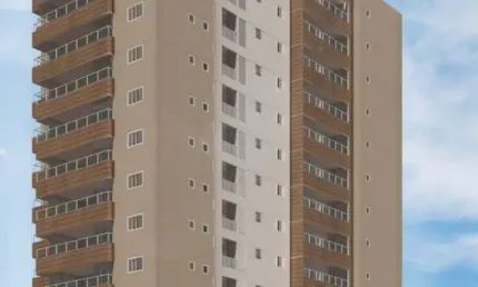 Jd. real, lançamento apto 2 dorms com suite, frente para o mar