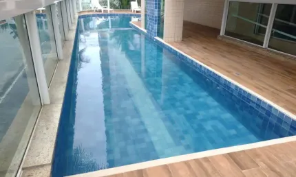 Vila Caiçara, lindo apto 3 dorms, 2 suites, lazer, 100 mts do mar