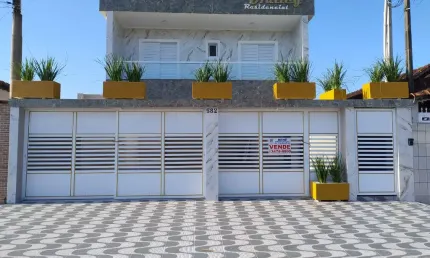 Casa em condomínio fechado com 2 quartos à venda na Praça Nossa Senhora de Fátima, Vila Caiçara, Praia Grande