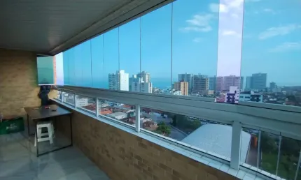 Apartamento 2 quartos no bairro vila caiçara em praia grande - rp550
