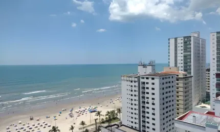 Apartamento 4 Dormitórios Duplex - Vista Mar - 100 metros da praia - Alto Padrão - RP447