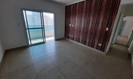 Apartamento 2 quarto suíte - 250 metros mar - caiçara - praia grande - sp - rp561