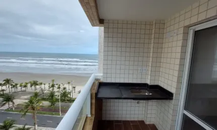 Apartamento 1 Quarto - Prédio Frente mar - Flórida - Praia Grande - SP - RPJ69