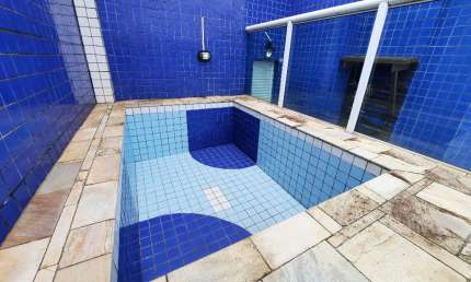 Cobertura 2 quartos - Piscina Privativa - Frente Mar - Caiçara - Praia Grande